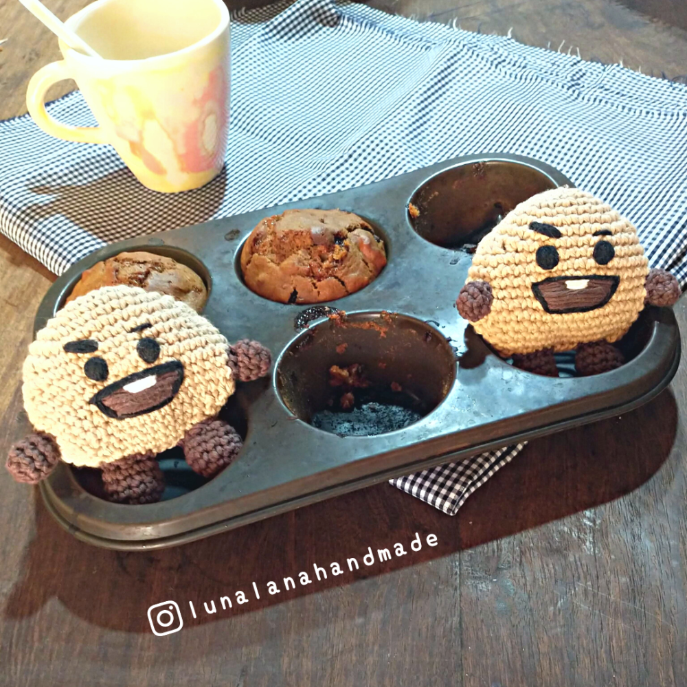 shooky BT21 BTS amigurumi