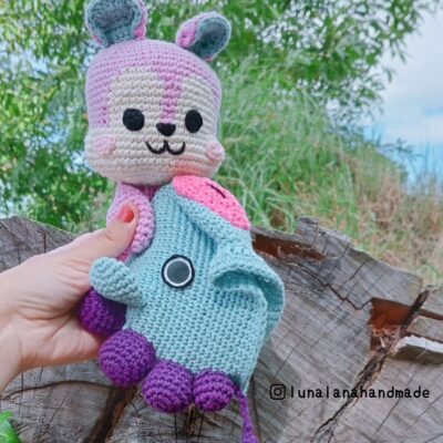 BTS BT21 Mang amigurumi pattern by lunalanahandmade