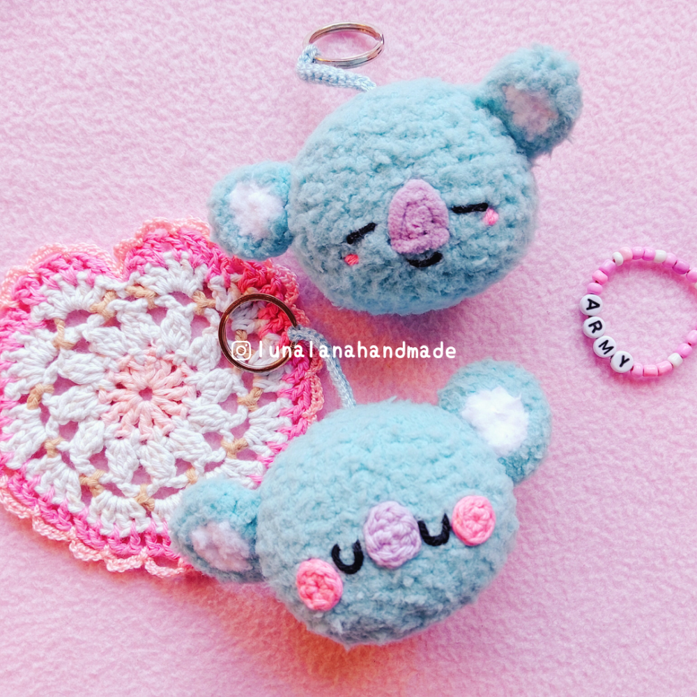 Koya BT21 peluche ♥ Llavero o Colita para el pelo