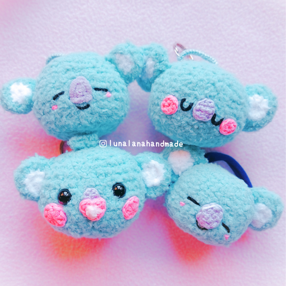 Koya BT21 peluche ♥ Llavero o Colita para el pelo